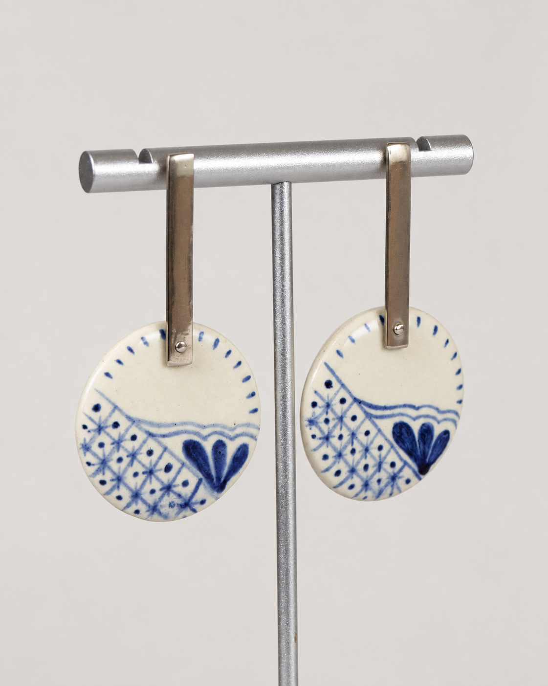 Aros Azul Flor